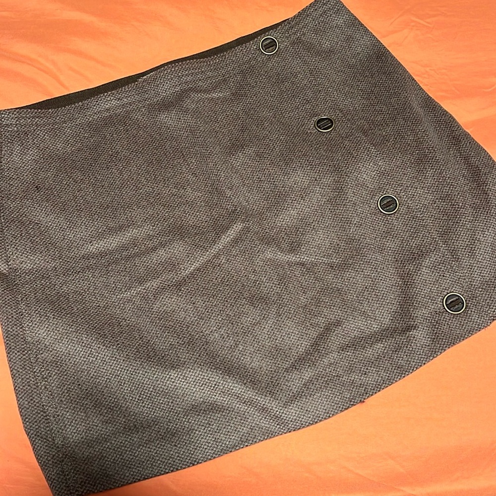 Prana Nicky Skirt Mini Wool Blend brown Women’s 10